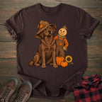 Scarecrow Chocolate Labrador T-shirt