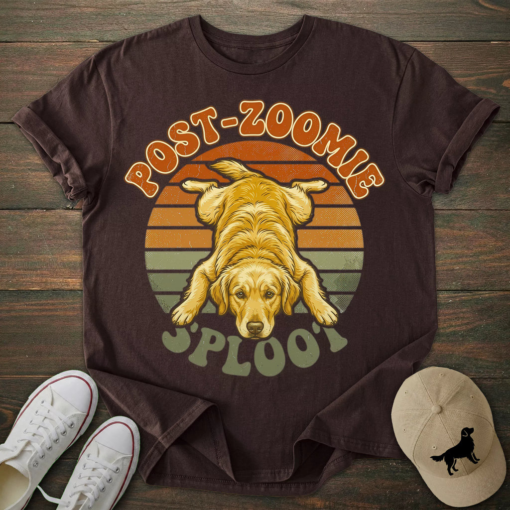 Splooting Golden Retriever T-shirt