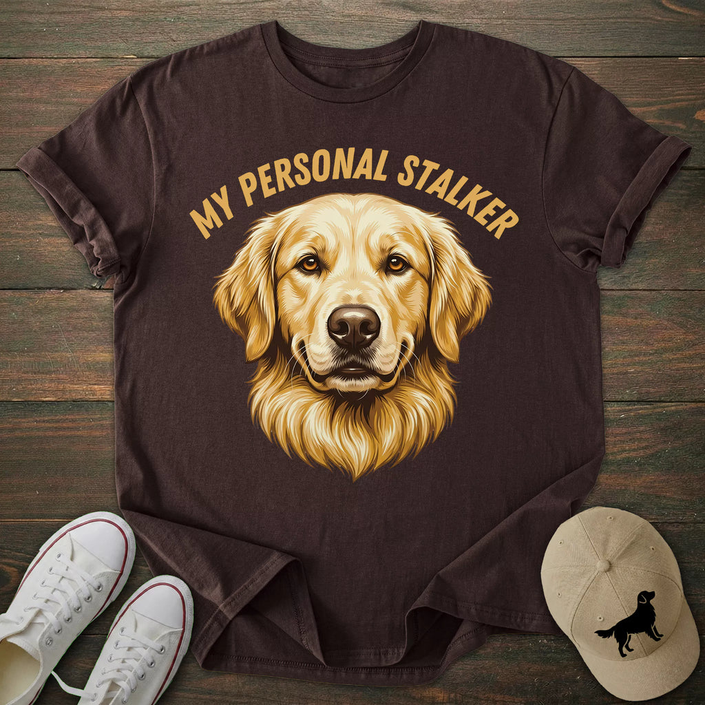 Stalker Golden Retriever T-shirt