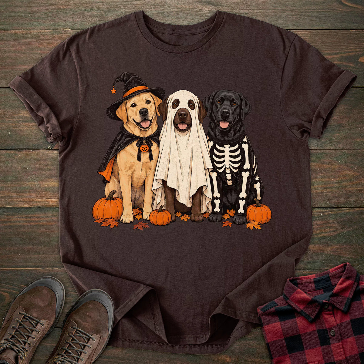 Halloween Squad Labrador Retriever T-shirt
