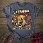 Labraptor Yellow Labrador T-shirt