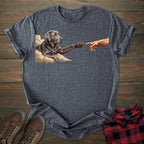 Paw Silver Labrador T-shirt