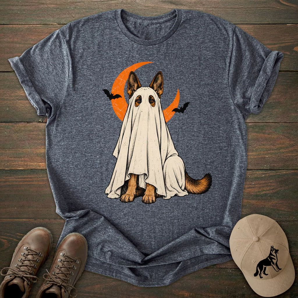 Ghost German Shepherd T-shirt