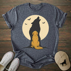 Werewolf Golden Retriever T-shirt