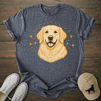 Glitter Golden Retriever T-shirt