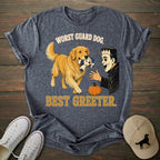 Best Greeter Golden Retriever T-shirt