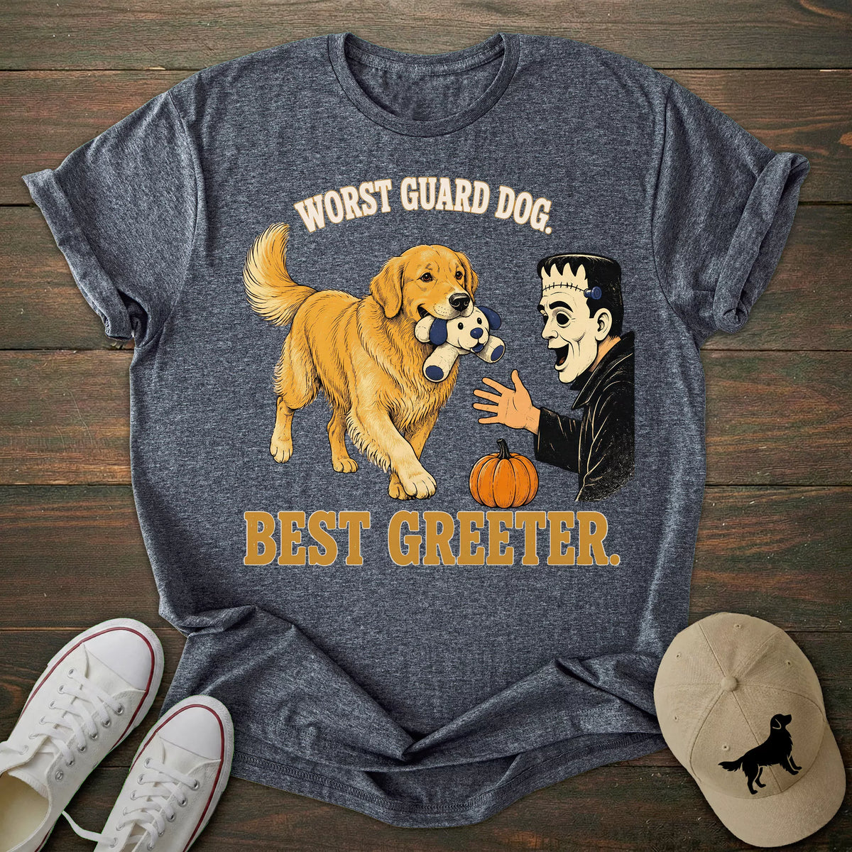 Best Greeter Golden Retriever T-shirt