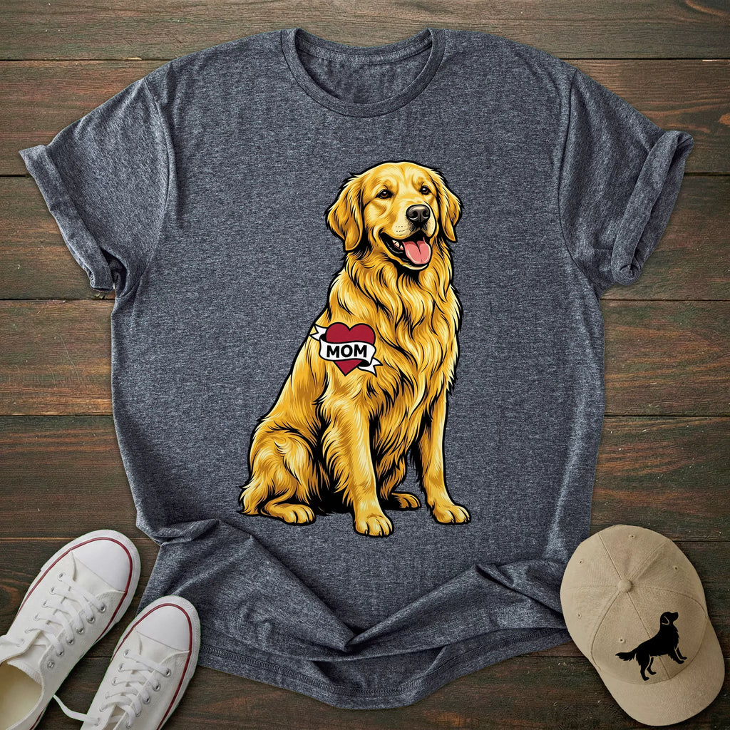 Golden Retriever Mom T-shirt