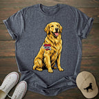 Golden Retriever Mom T-shirt