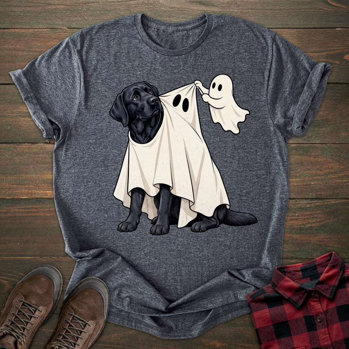 Ghost Black Labrador T-shirt