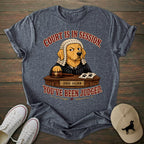 Judge Golden Retriever T-shirt