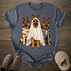 Halloween Squad German Shepherd T-shirt