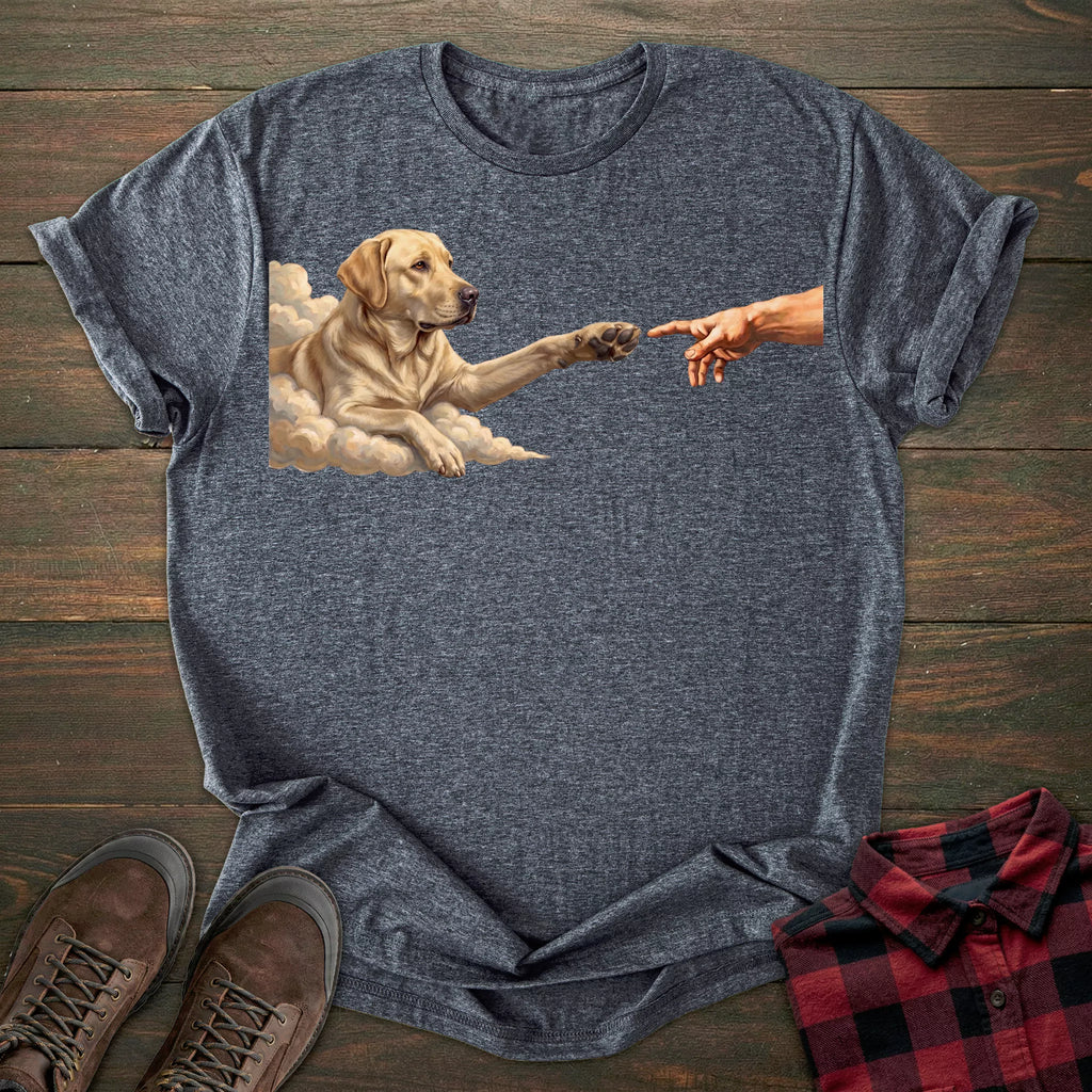 Paw Yellow Labrador T-shirt