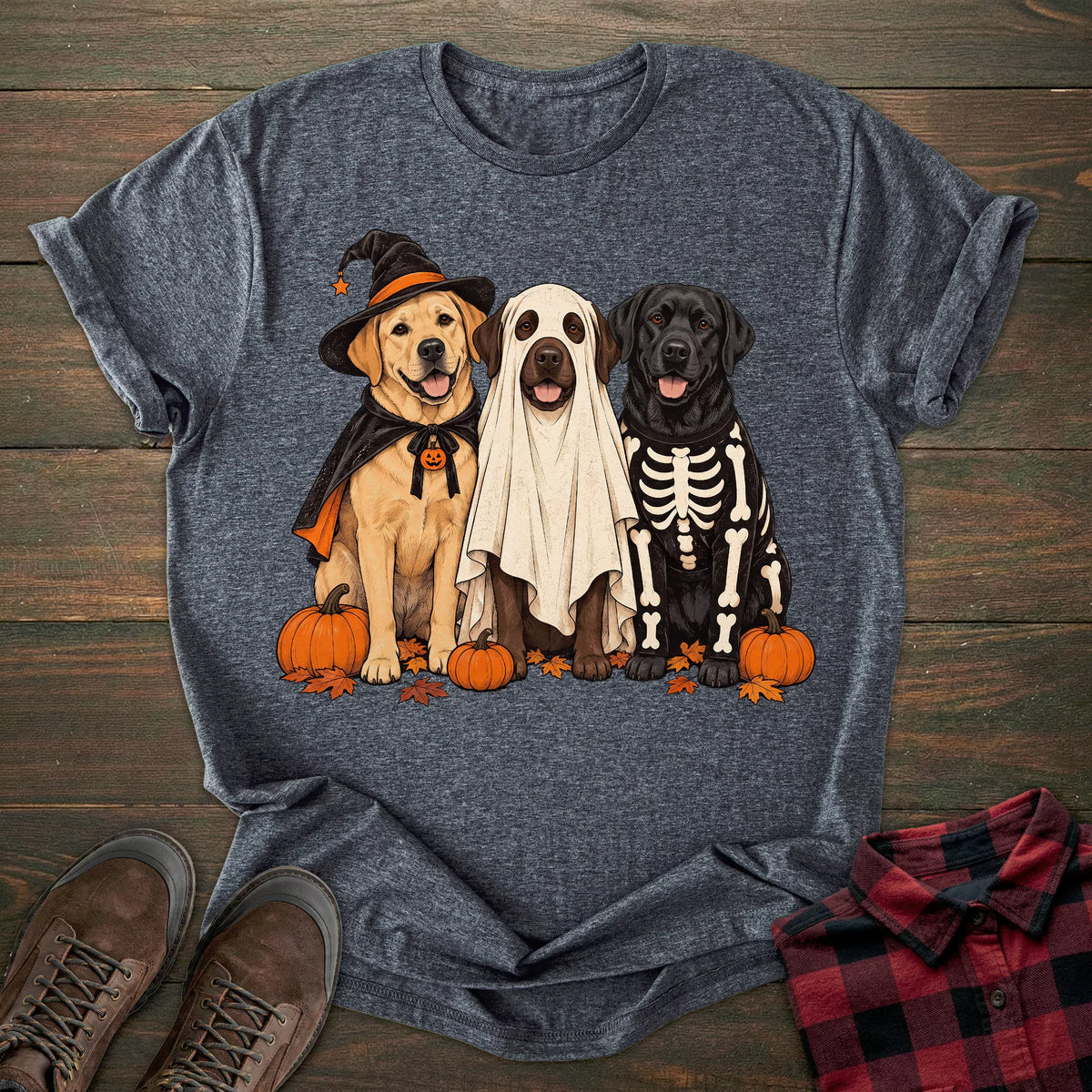 Halloween Squad Labrador Retriever T-shirt