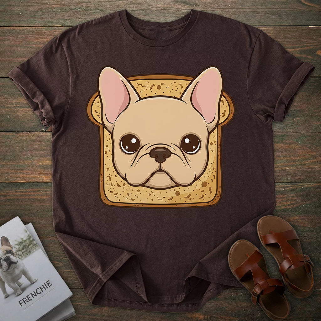 Toast French Bulldog T-shirt