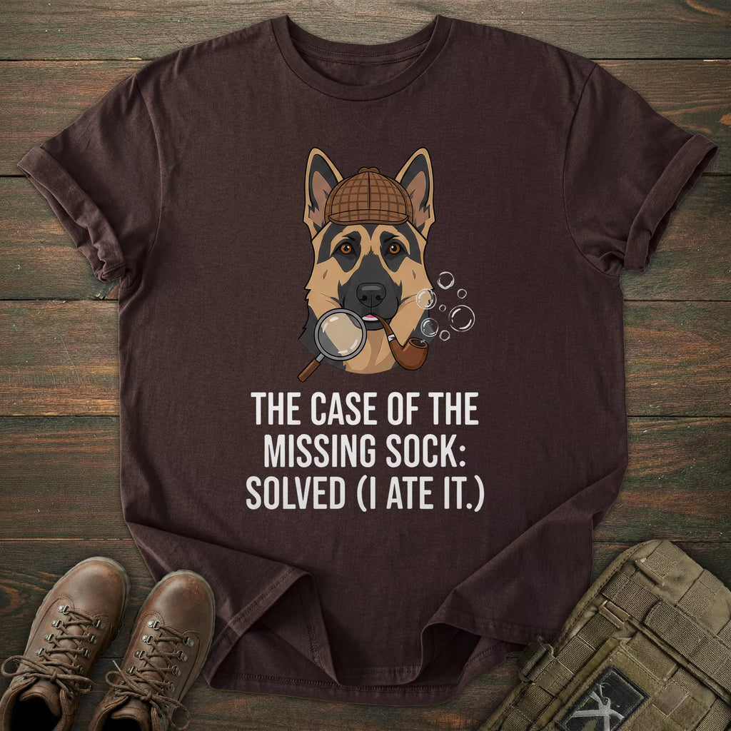 Detective German Shepherd T-shirt