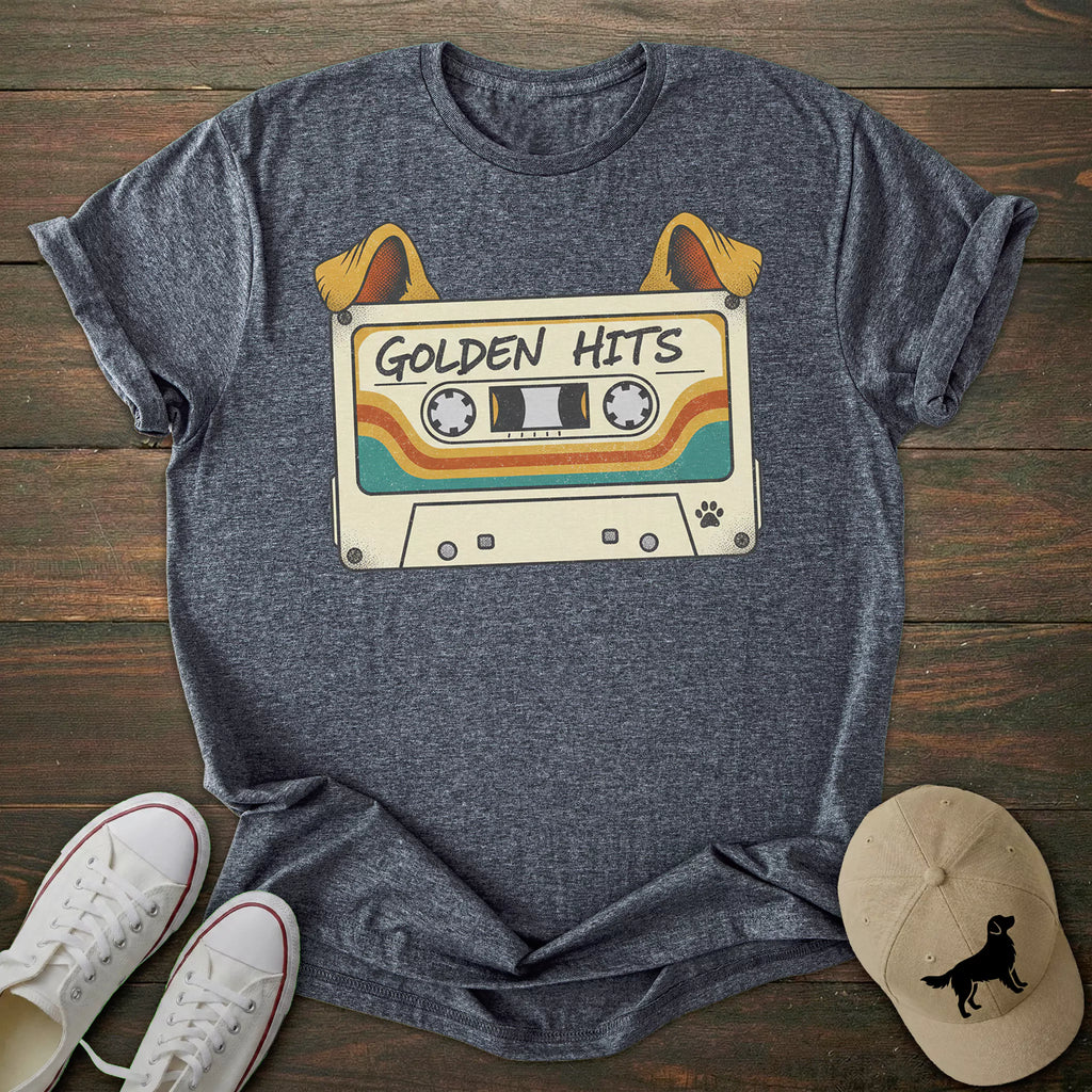 Vintage Vibes Golden Retriever T-shirt