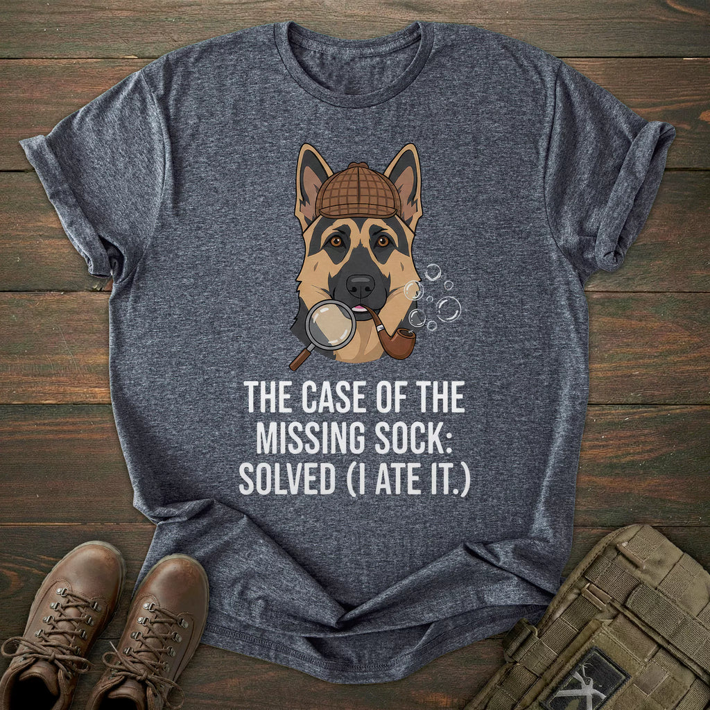 Detective German Shepherd T-shirt