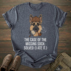 Detective German Shepherd T-shirt