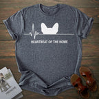 Heartbeat French Bulldog T-shirt