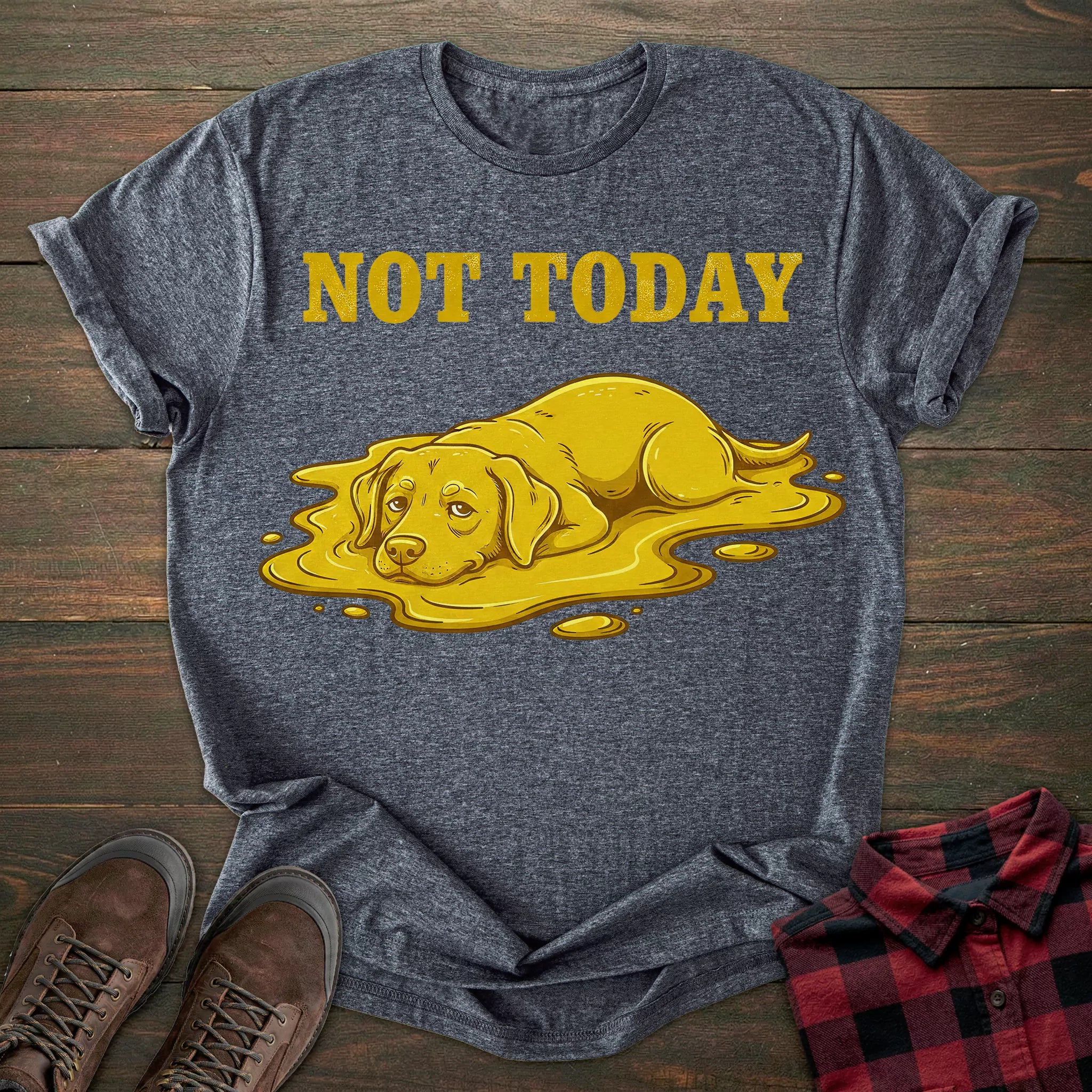Not Today Labrador T-shirt
