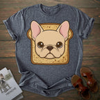 Toast French Bulldog T-shirt