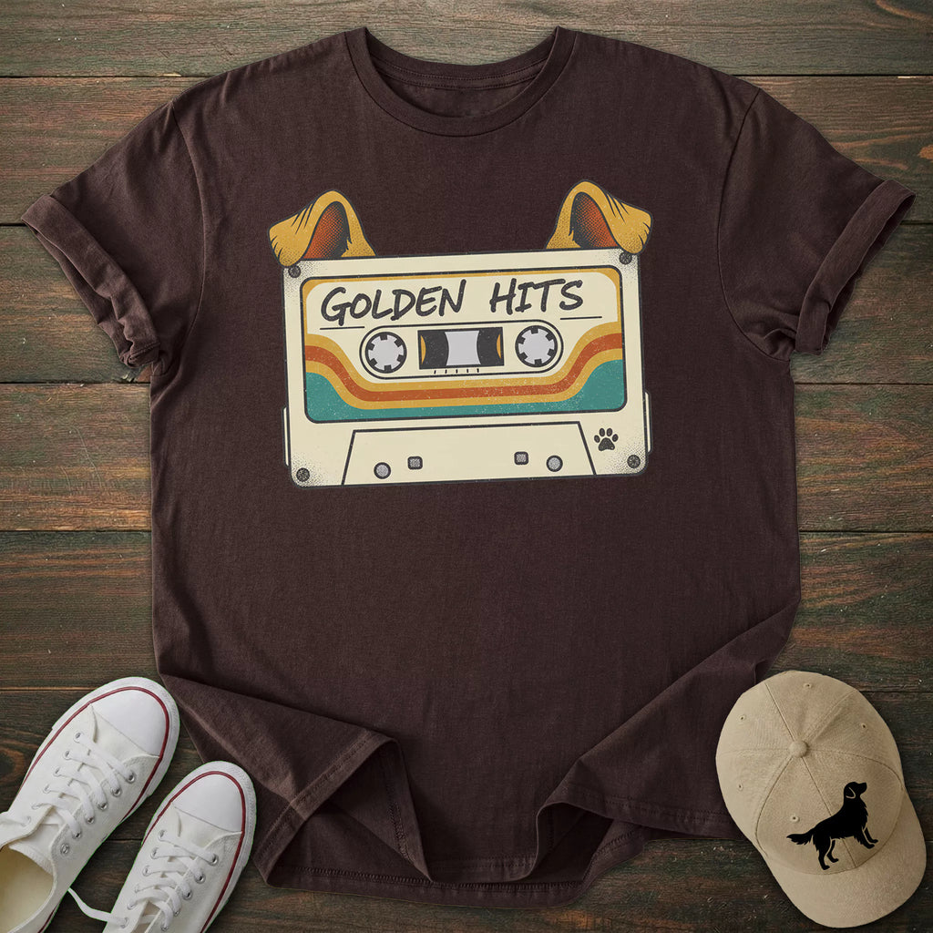 Vintage Vibes Golden Retriever T-shirt