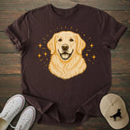 Glitter Golden Retriever T-shirt