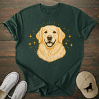 Glitter Golden Retriever T-shirt