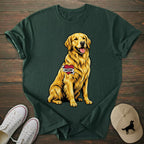 Golden Retriever Mom T-shirt