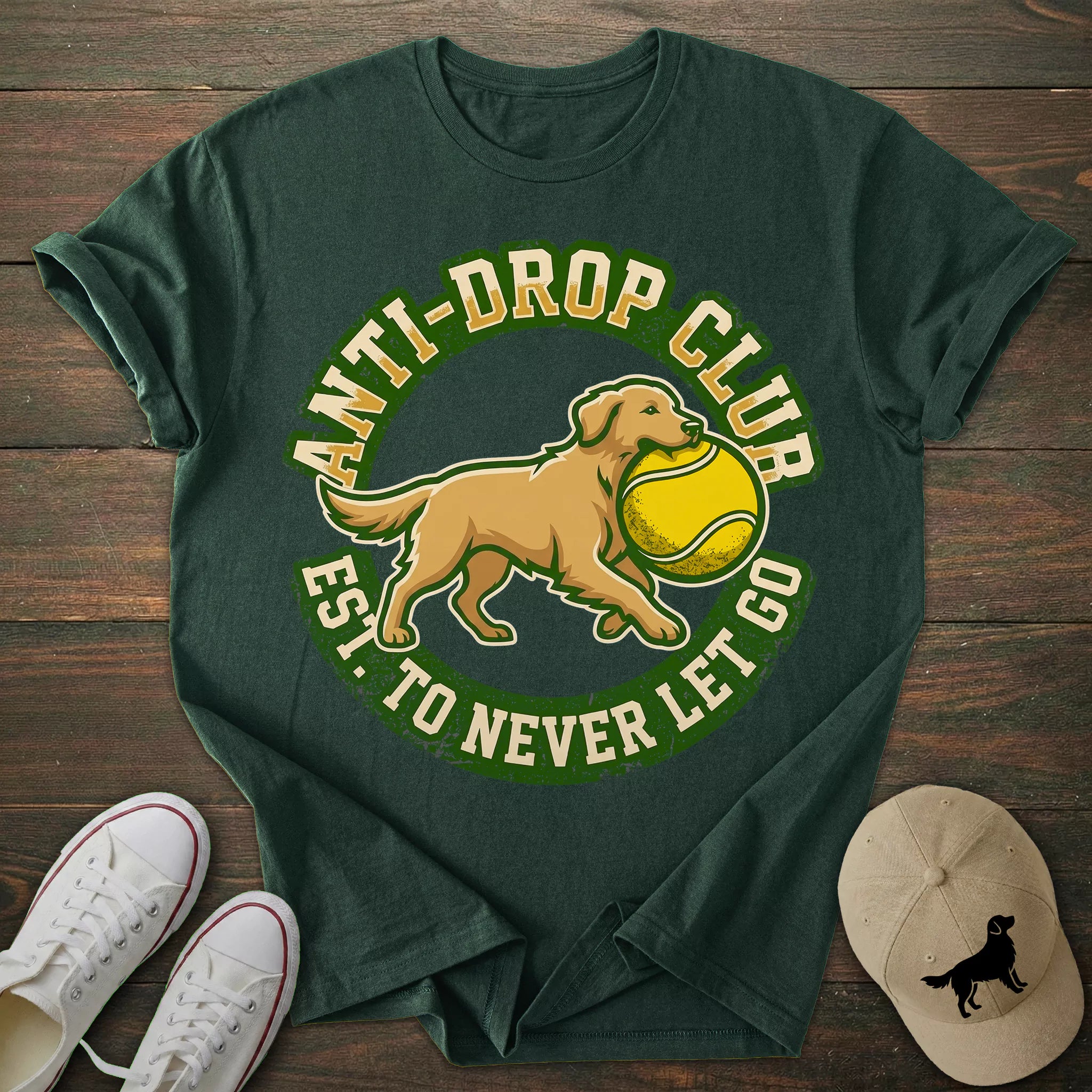 Anti-Drop Golden Retriever T-shirt