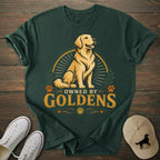 Owned by Golden Retriever T-shirt