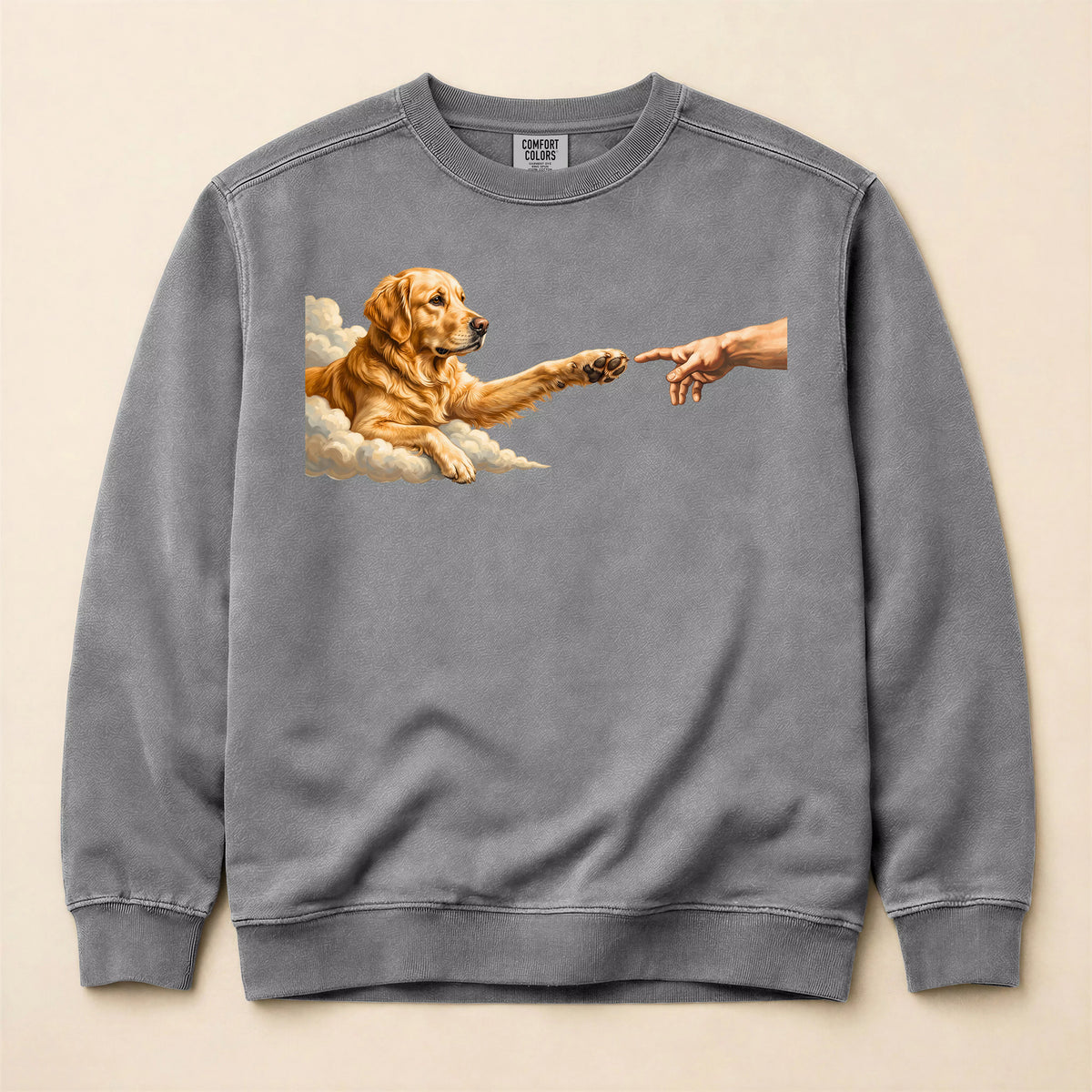 Paw Golden Retriever Sweatshirt