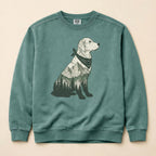 Mountain Silhouette Golden Retriever Sweatshirt