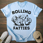 Rolling Fatties Golden Retriever T-shirt