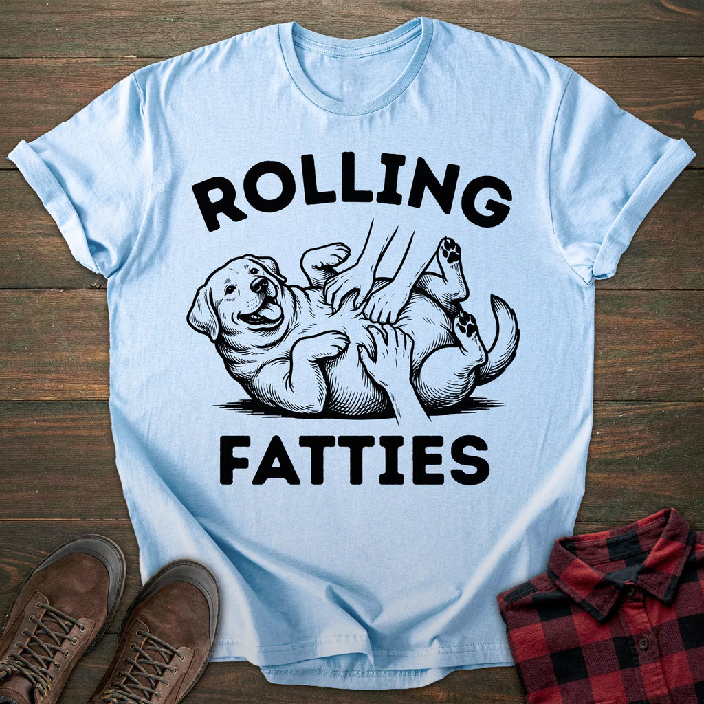 Rolling Fatties Labrador T-shirt