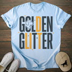 Golden Retriever Glitter T-shirt