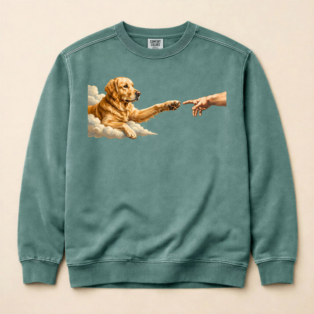 Paw Golden Retriever Sweatshirt