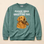 Greeting Toy Golden Retriever Sweatshirt