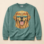 Retro Sunglasses Golden Retriever Sweatshirt