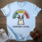 Low Cortisol French Bulldog T-shirt