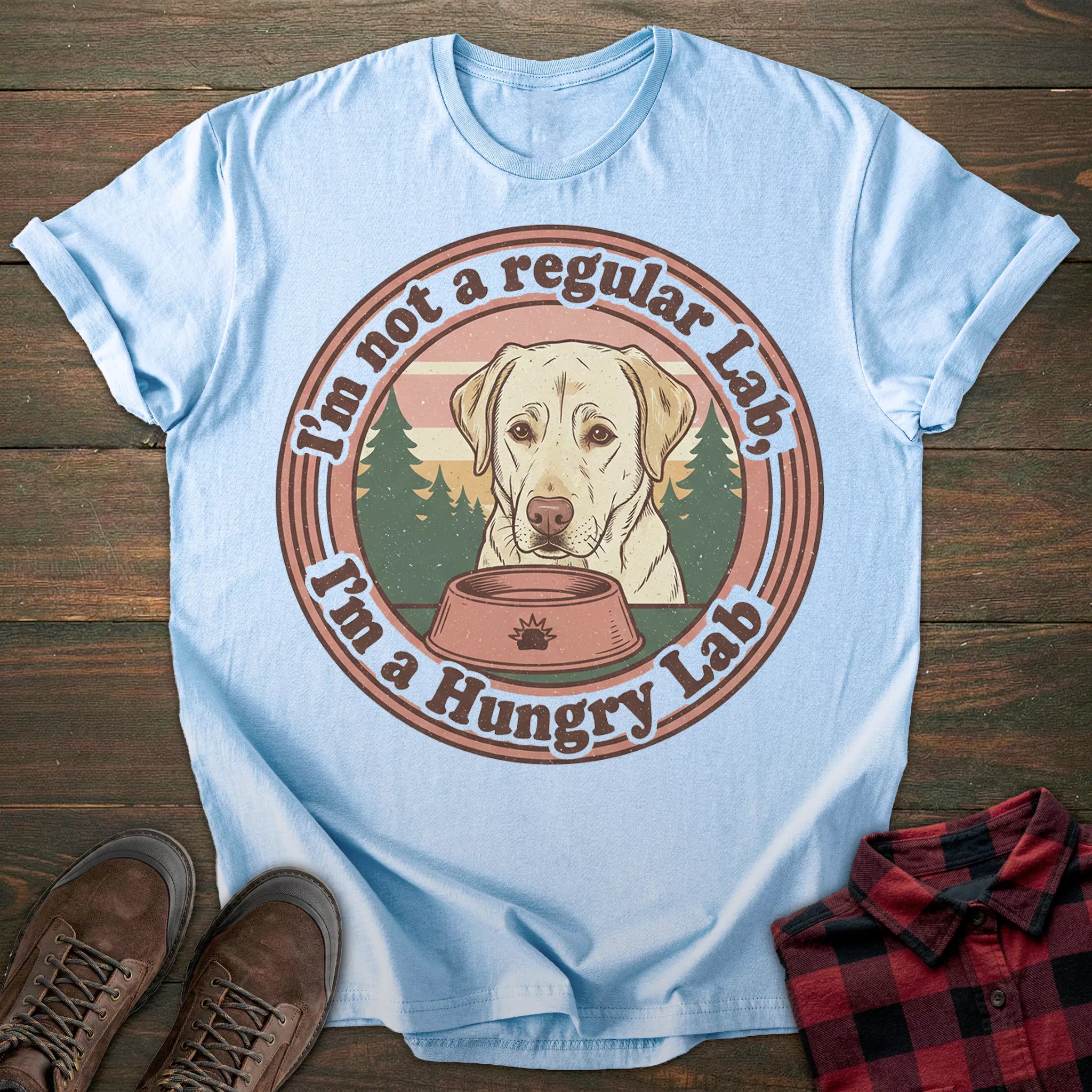 Hungry Labrador T-shirt