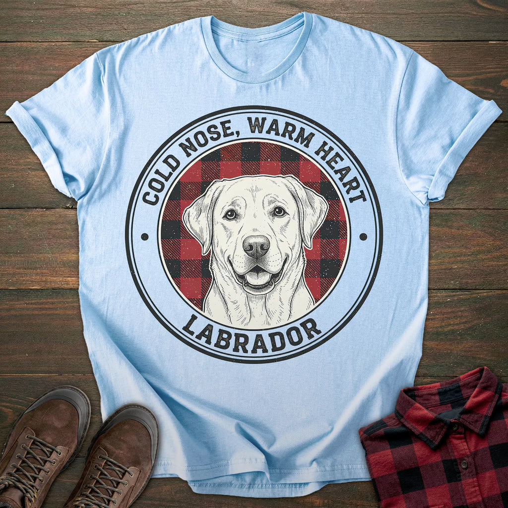 Warm Heart Labrador T-shirt