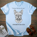 Philosopher French Bulldog T-shirt