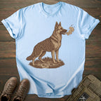 Forest German Shepherd T-shirt