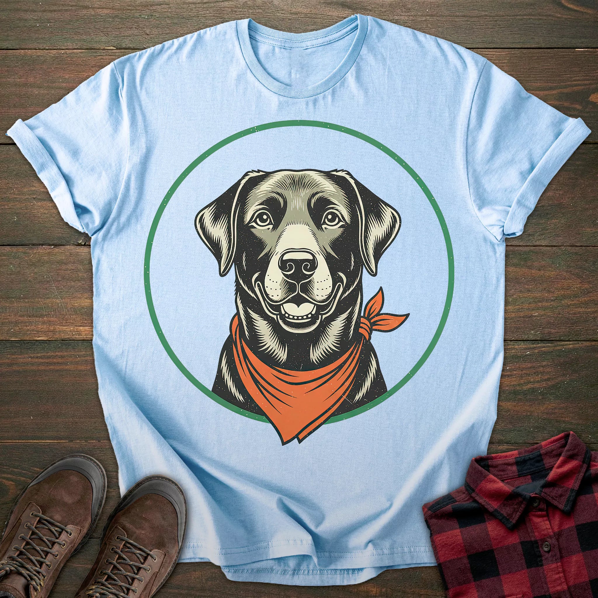 Bandan Black Labrador T-shirt