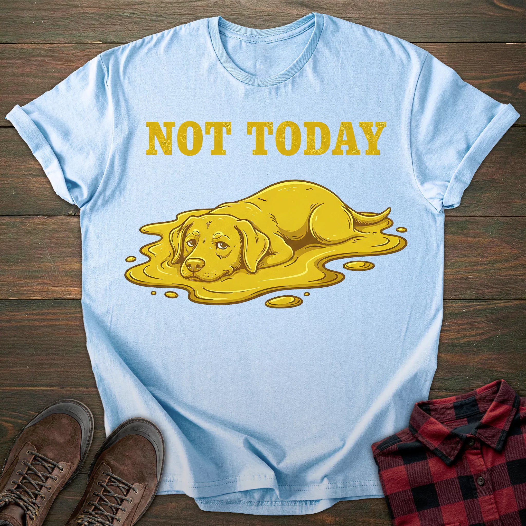 Not Today Labrador T-shirt