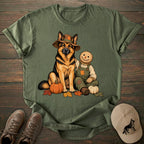 Scarecrow Friend German Shepherd T-shirt