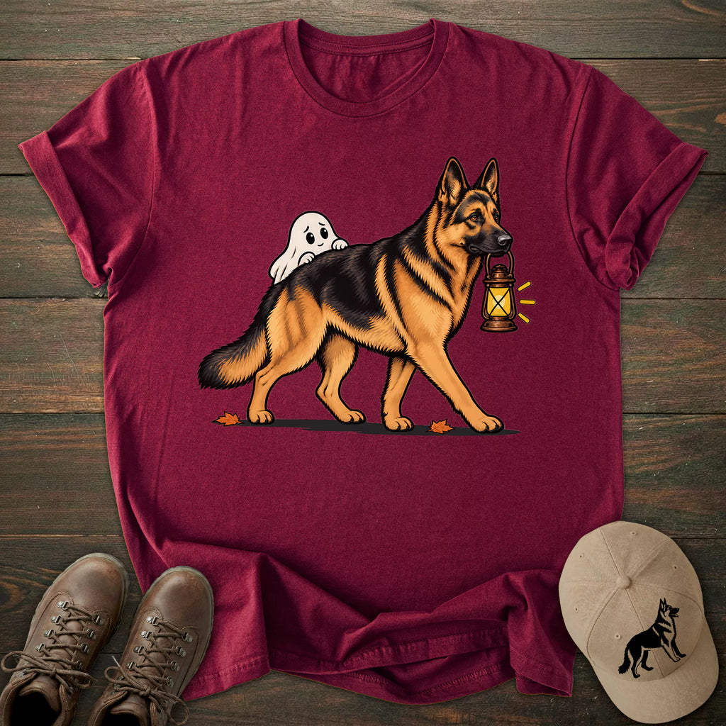 Lantern German Shepherd T-shirt