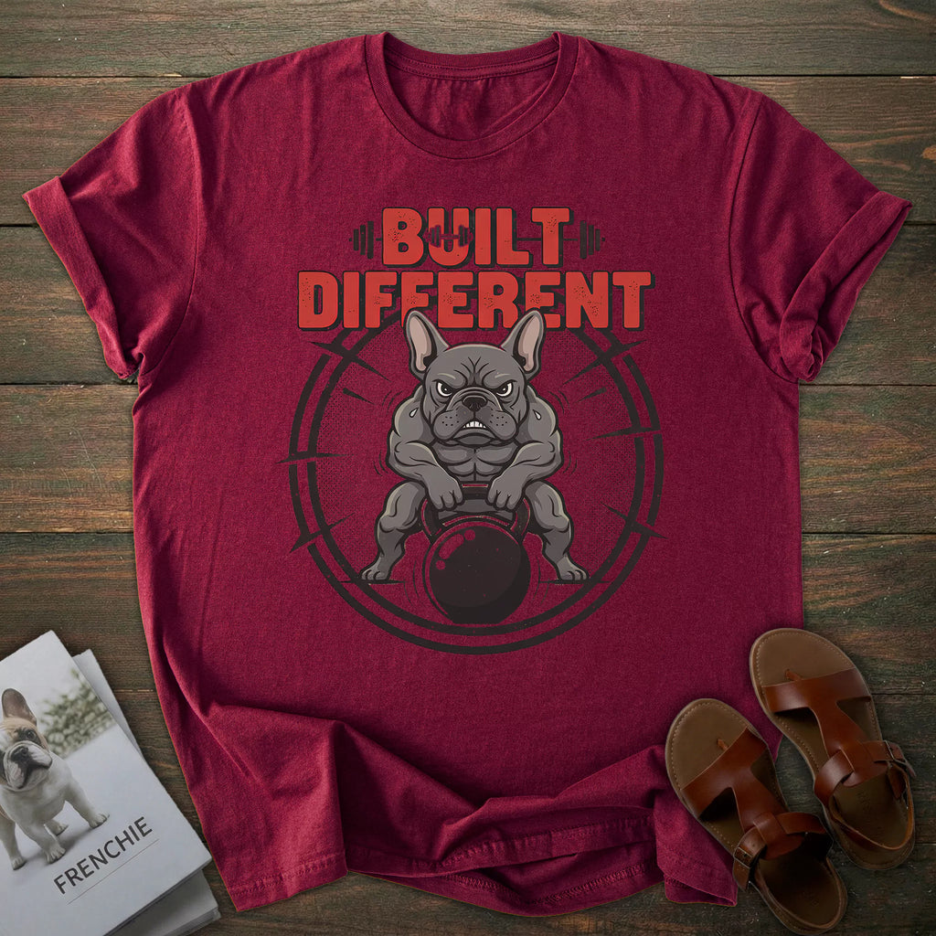 Gym French Bulldog T-shirt